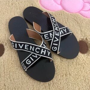 Givenchy Crisscross Flat Sandals